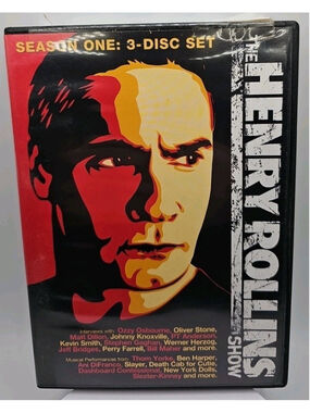 The Henry Rollins Show Season One 1 (DVD, 2007, 3-Disc Set, Region 1)